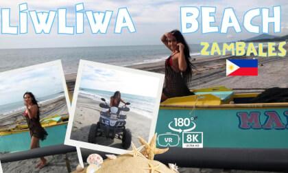 Asian Bikini Beach Day at Liwliwa, Zambales Philippines 🌊 | VR180 8K POV VR Video Asian Bikini Beach Day at Liwliwa, Zambales Philippines 🌊 | VR180 8K POV VR