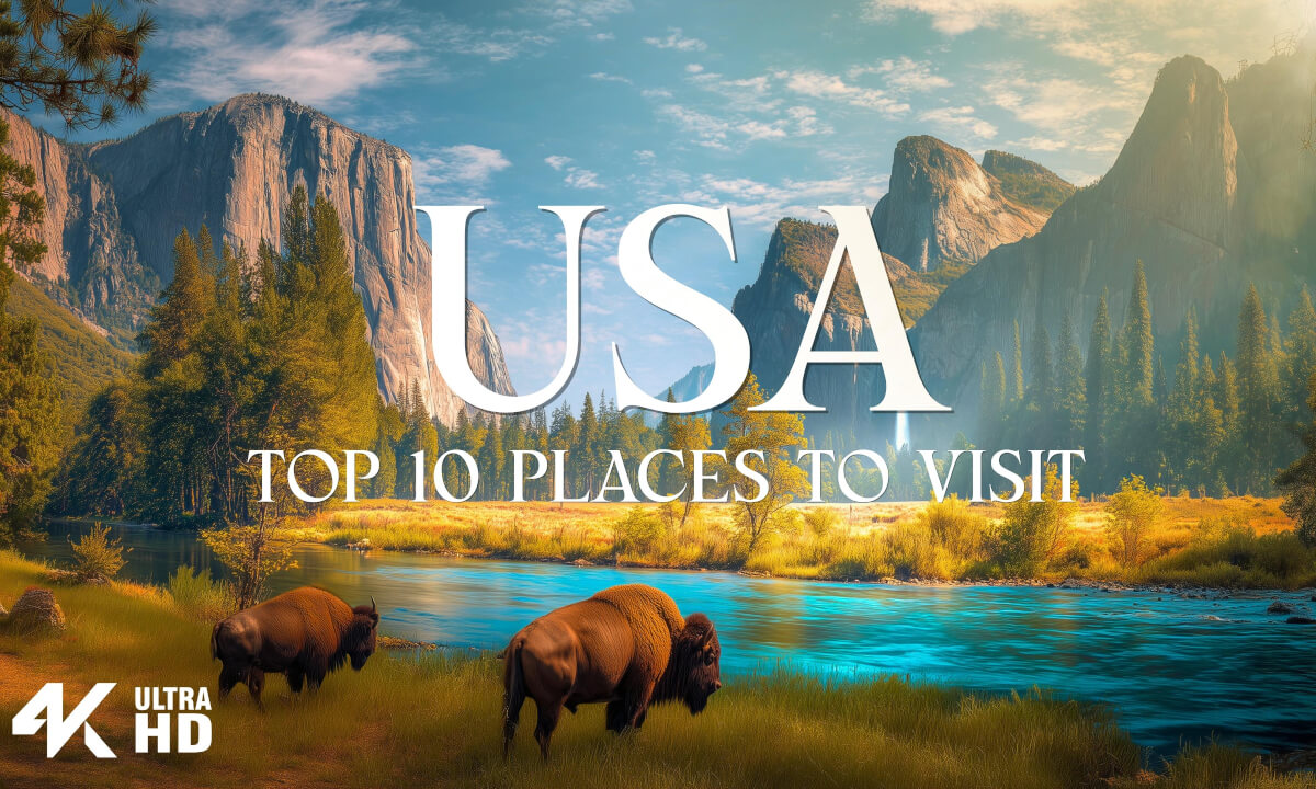 USA in 4K VR – Top 10 Nature & Scenic Wonders National Parks, Mountains & Breathtaking Destinations cover