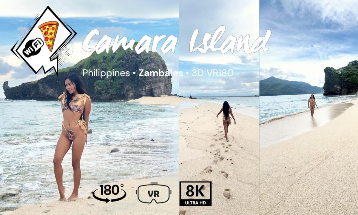 Asian Bikini Sandbar Day at Camara Island 😮‍💨 | Twin Rocks, Clear Water & Easy Island Hopping Zambales (Philippines) cover