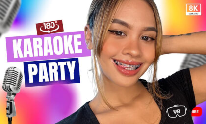 Asian Girl Karaoke Night 🎤✨ | VR180 8K POV KTV VR Video Asian Girl Karaoke Night 🎤✨ | VR180 8K POV KTV VR