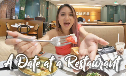 a date at the restaurant-Immersive Girlfriend Series VR Video a date at the restaurant-Immersive Girlfriend Series VR