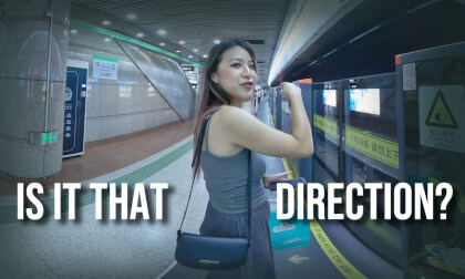 Are we taking the subway in this direction?-Immersive Girlfriend Series VR Video Are we taking the subway in this direction?-Immersive Girlfriend Series VR