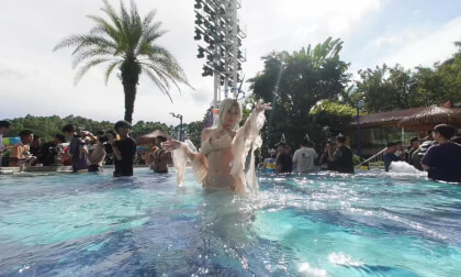 swimsuit cosplay【25.6.28 P3】 VR Video swimsuit cosplay【25.6.28 P3】 VR