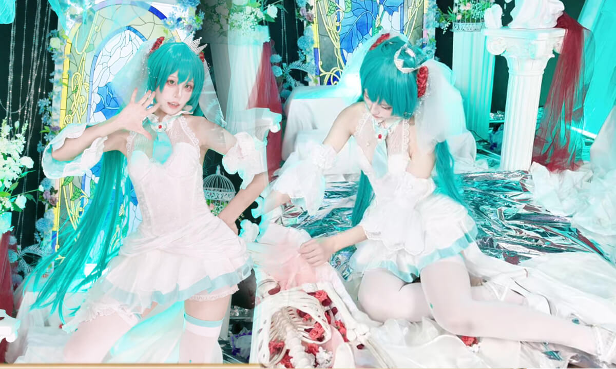 [咸猫Xianmao] 白い雪のプリンセスは-cosplay Dancing Video cover