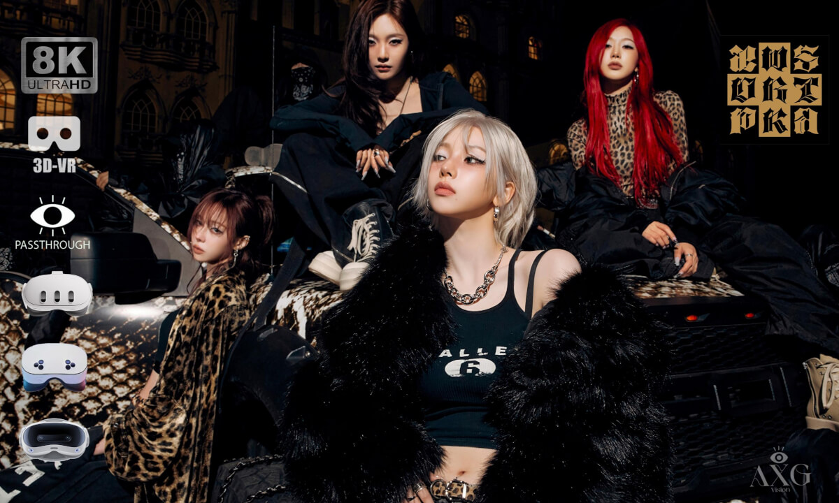 [8K 3DMR] aespa Dirty Work | Passthrough for Quest MR cover