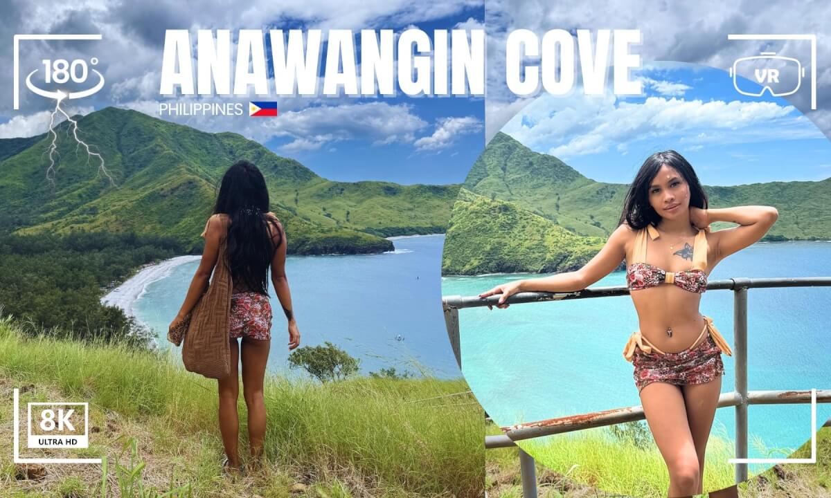 I COULDN'T LEAVE… Storm Locked Me In! Anawangin Cove Trek Before the Rain, Philippines VR180 Spacial cover