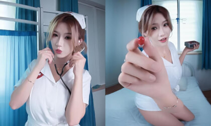 nurse cosplay, 8k vr 180 VR Video nurse cosplay, 8k vr 180 VR