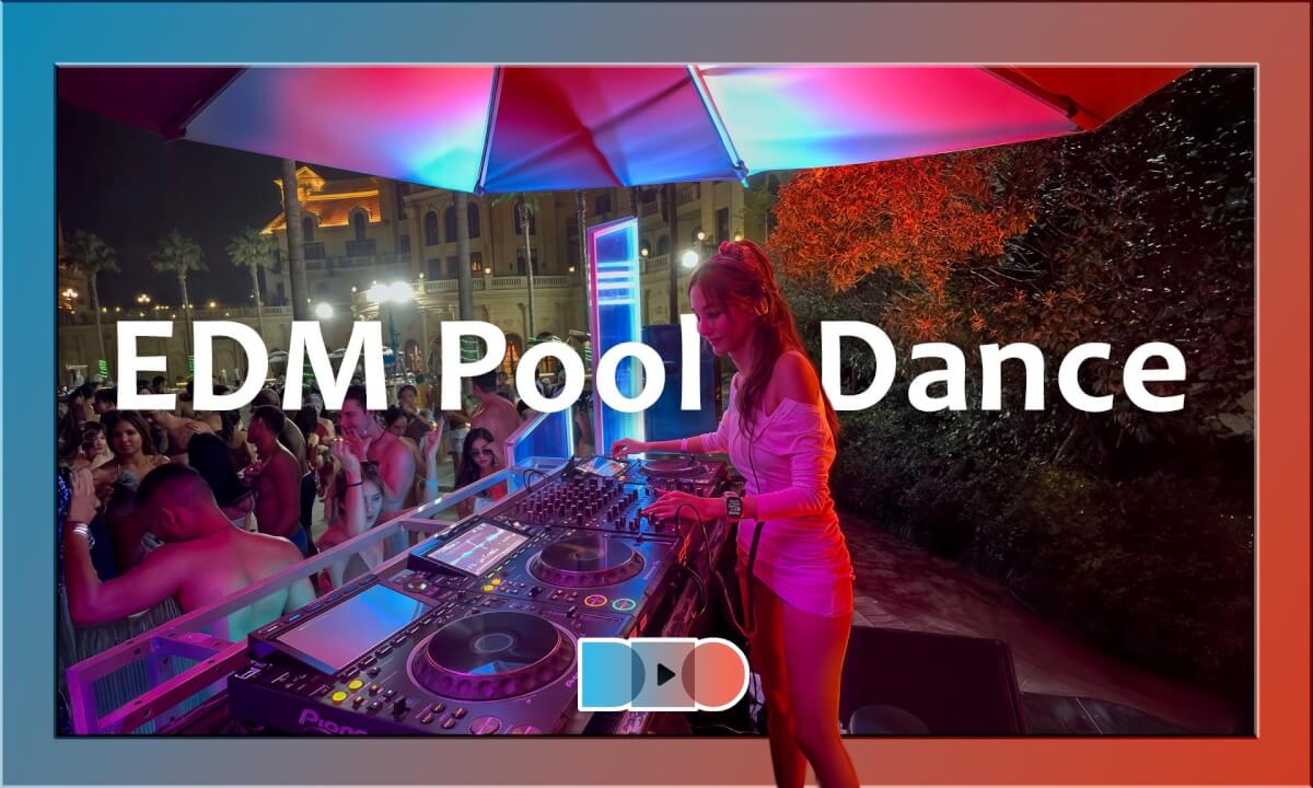 EDM Pool Dance Floo, Epic Electro Splash with Bikini Energy cover