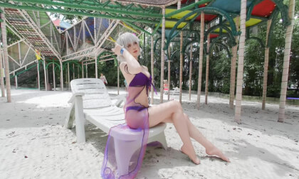 swimsuit cosplay【25.6.28 P7】 VR Video swimsuit cosplay【25.6.28 P7】 VR