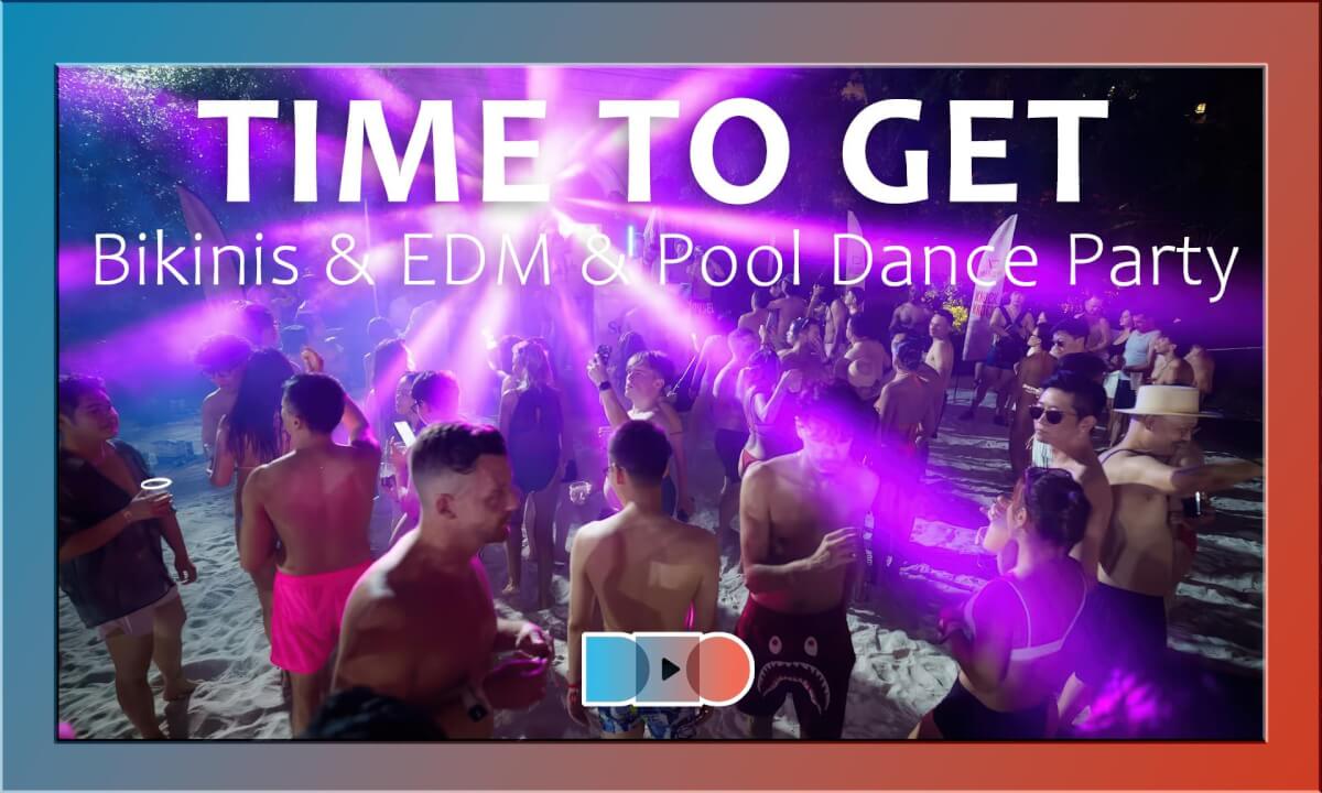 EDM Dance Floor Heat, Poolside Electro Beats & Non-Stop Party Vibes cover