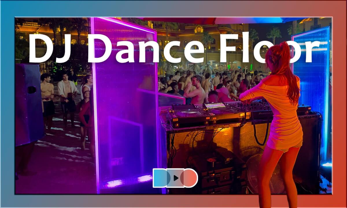Bikini Dance Floor, 12-Hour Pool Rave of DJs, Beats & Lights cover