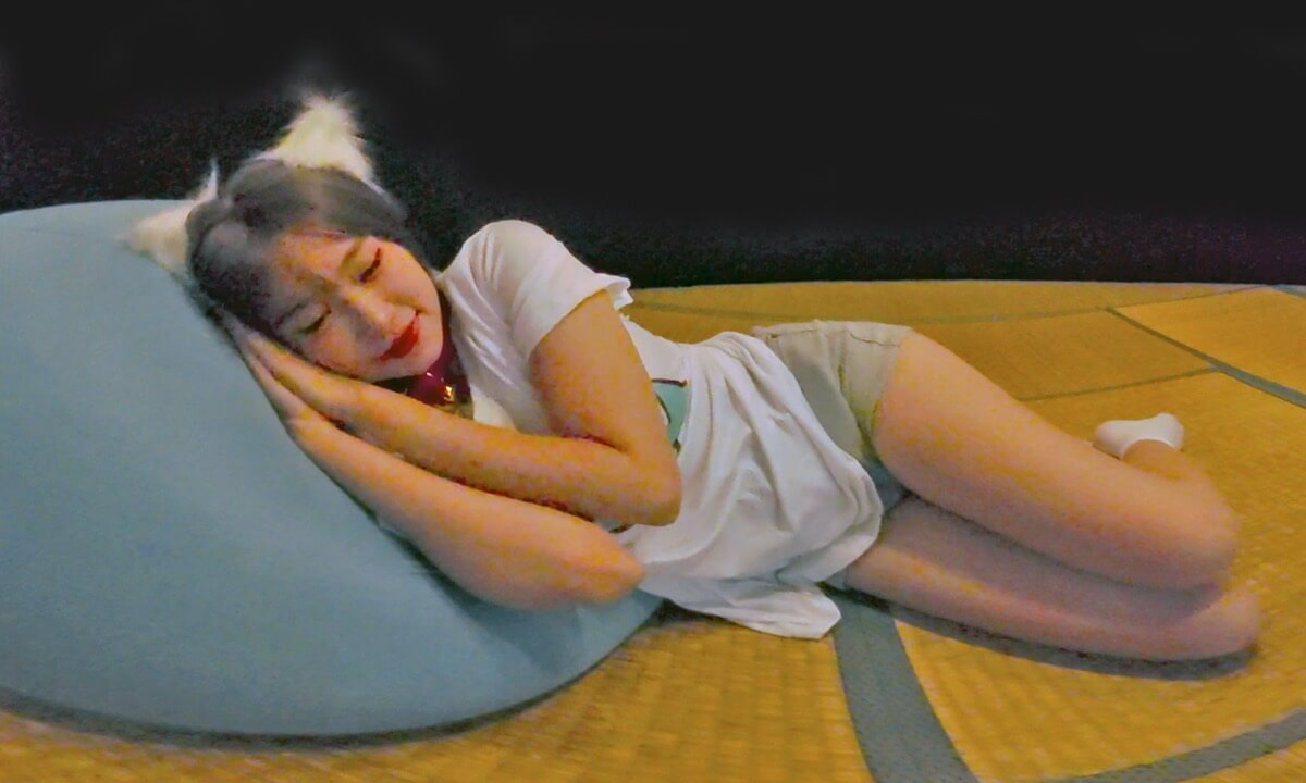 Be quiet, be quiet! Come and nap with me quickly. cover
