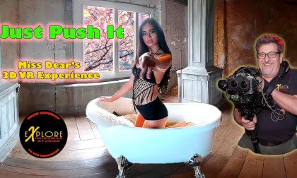 Get Carried Away With Miss Dear in 3D VR180 VR Video Get Carried Away With Miss Dear in 3D VR180 VR