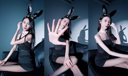 "Black silk stockings are the cure" | 8k vr180 VR Video "Black silk stockings are the cure" | 8k vr180 VR