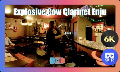 爆牛クラリネット 槐-enju- パフォーマンスライブ | Explosive Cow Clarinet Enju - Live Performance VR Video 爆牛クラリネット 槐-enju- パフォーマンスライブ | Explosive Cow Clarinet Enju - Live Performance VR