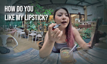 Do you like my lipstick? I just bought it yesterday.-Immersive Girlfriend Series VR Video Do you like my lipstick? I just bought it yesterday.-Immersive Girlfriend Series VR