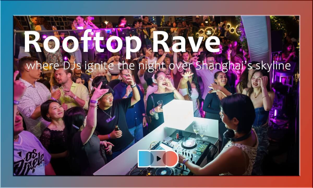 Bohemian After Dark – Immersive Rooftop Party Beneath the Oriental Pearl cover