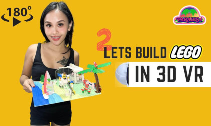 LEGO Paradisa 6411 — Part 2 | VR180 3D 8K (Oddly Satisfying Build & Mini Tour) VR Video LEGO Paradisa 6411 — Part 2 | VR180 3D 8K (Oddly Satisfying Build & Mini Tour) VR