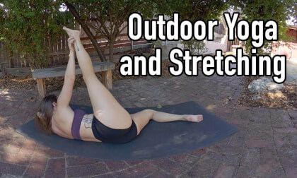 Outdoor Yoga and Stretching Outdoor Yoga and Stretching