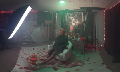 BTS Halloween Shoot BTS Halloween Shoot