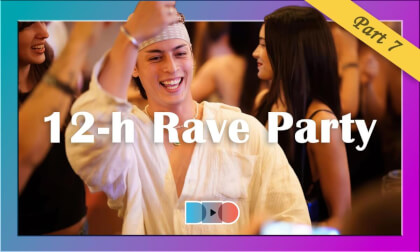Rooftop Rave Party & Sky Garden & Club Fusion & DJ Part 7 VR Video Rooftop Rave Party & Sky Garden & Club Fusion & DJ Part 7 VR