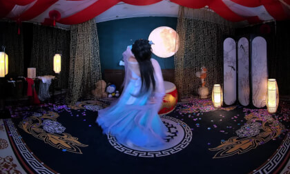 狸妖妖liyaoyao 20250927001 月下 3D VR 180 VR Video 狸妖妖liyaoyao 20250927001 月下 3D VR 180 VR