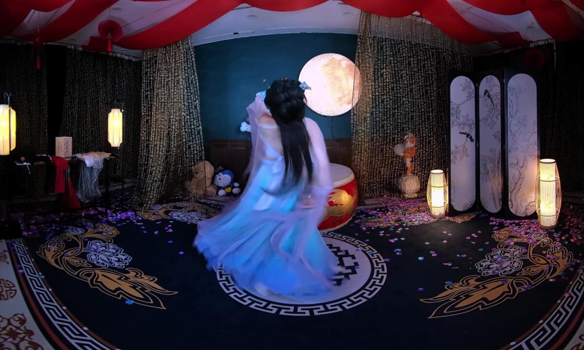 狸妖妖liyaoyao 20250927001 月下 3D VR 180 cover