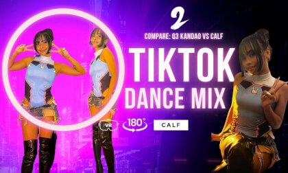 Asian Girl TikTok Dance Hits Vol. 4-2 😳 | CALF VISINSE 8K30 vs Kandao Q3 — Compare on DeoVR 8k VR180 Asian Girl TikTok Dance Hits Vol. 4-2 😳 | CALF VISINSE 8K30 vs Kandao Q3 — Compare on DeoVR 8k VR180