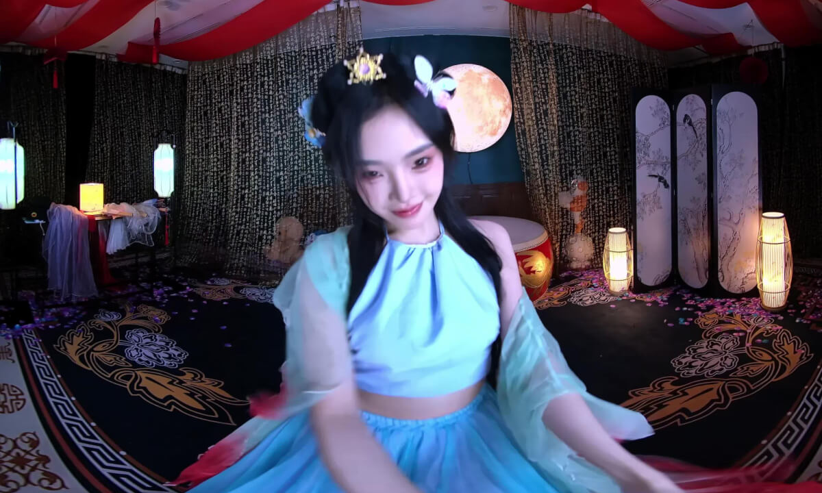 狸妖妖liyaoyao 20250927001 谪仙DJ 3D VR 180 8K cover