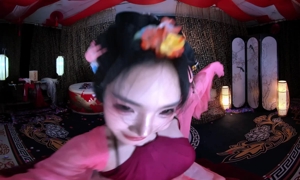 狸妖妖liyaoyao 20251001001 鸳鸯戏DJ 3D VR 180 8K cover