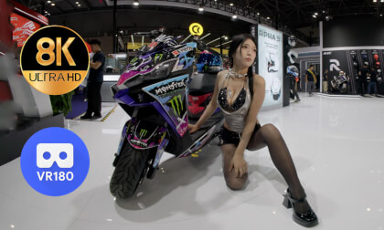 Monster Motorcycle Girl VR Video Monster Motorcycle Girl VR