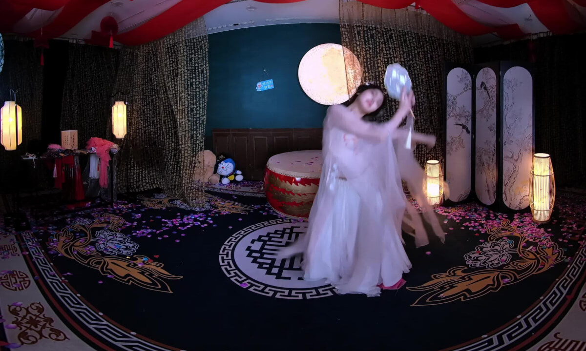 狸妖妖liyaoyao 20251004001 青衣 3D VR 180 8K cover