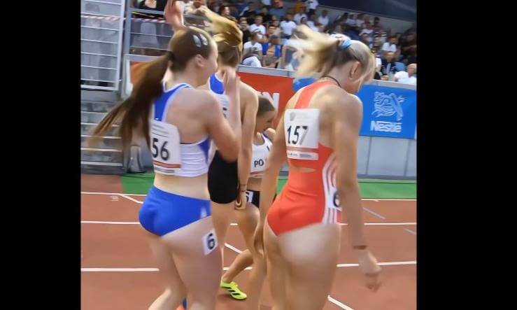 Tribute to Beautiful Athletes in 3D cover