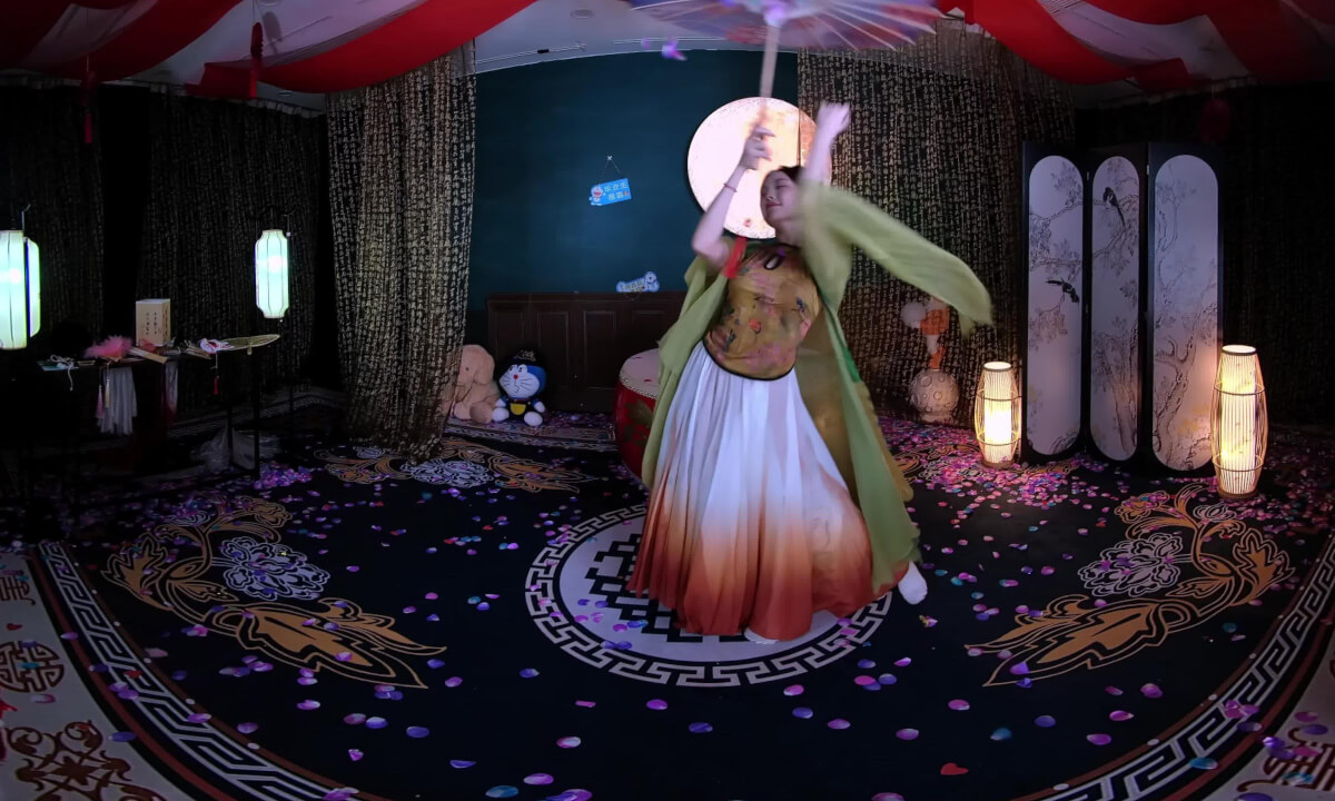 狸妖妖liyaoyao 20251008001 落 3D VR 180 8K cover