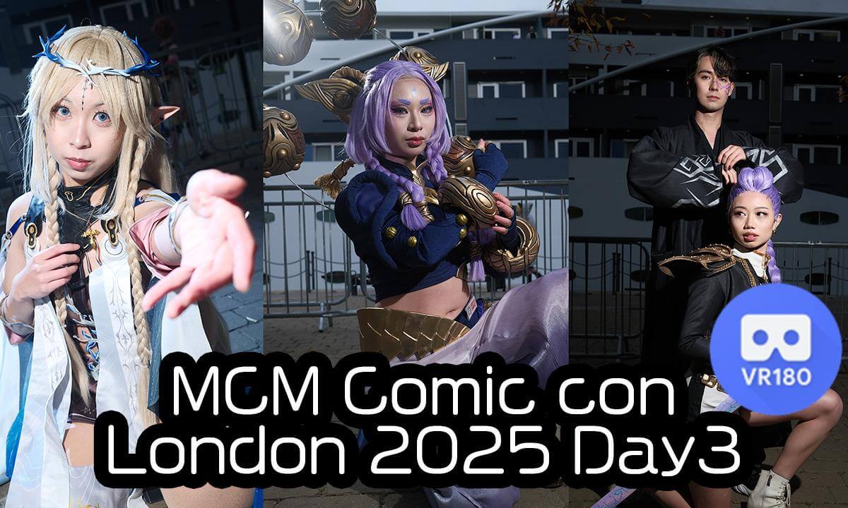 MCM comic con London 2025 Oct Cosplay Music Video Day3 cover