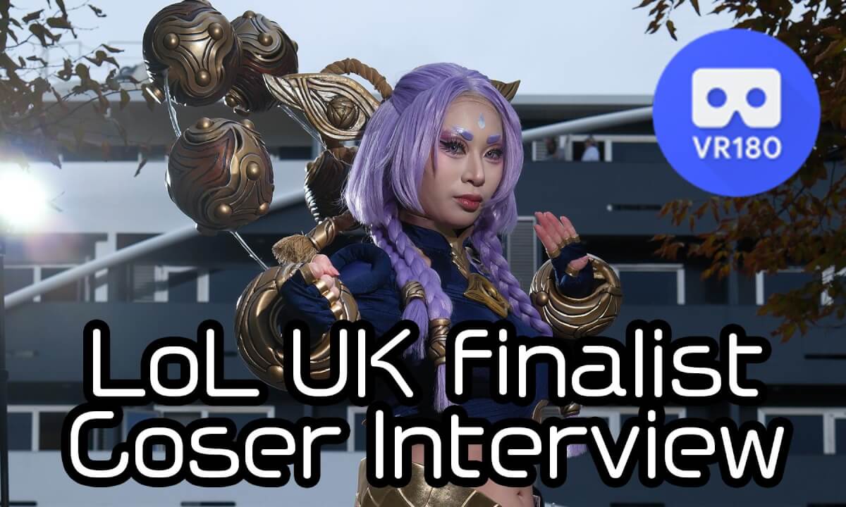 League of Legends Yunara cosplayer Interview at MCM London cover
