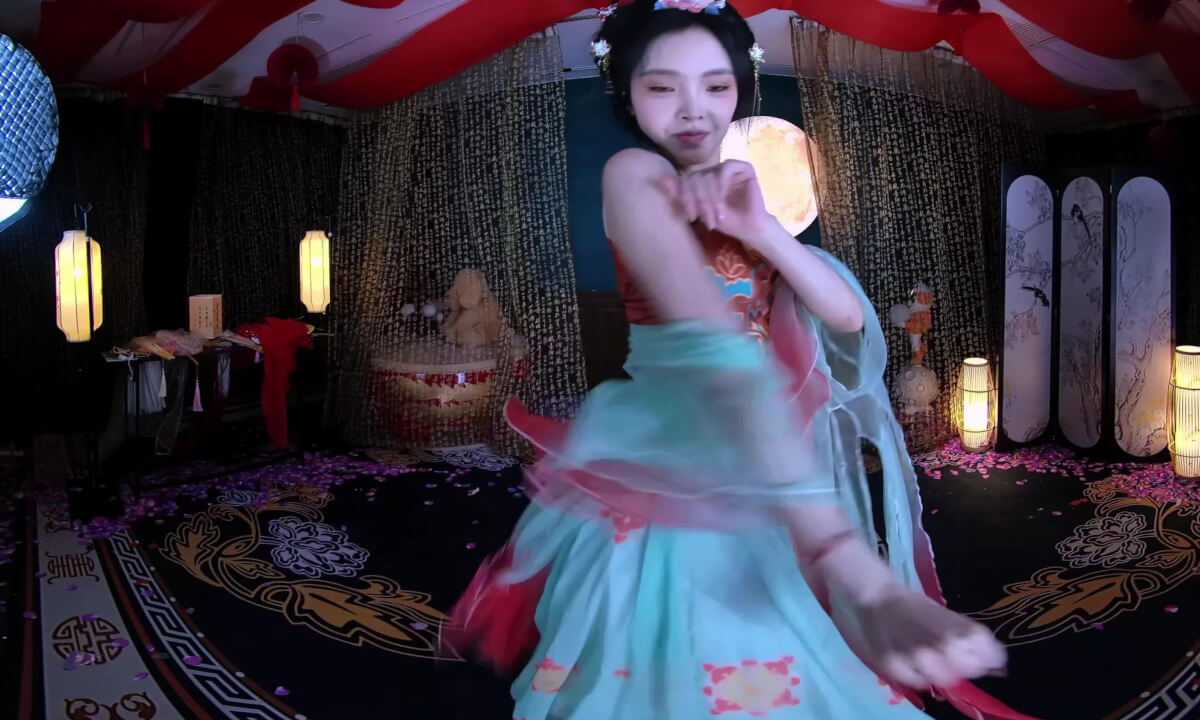 狸妖妖liyaoyao 20251010001 来财DJ 3D VR 180 8K cover