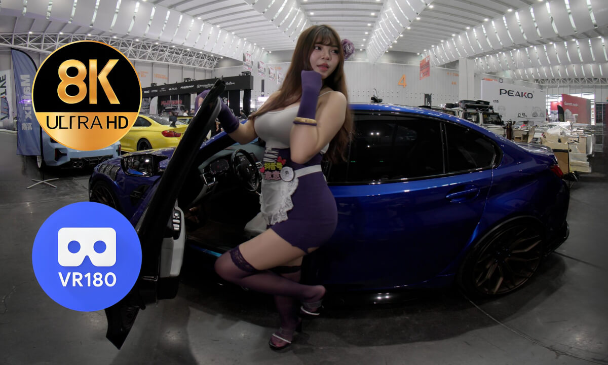 Model Yiyi in a maid costume cover