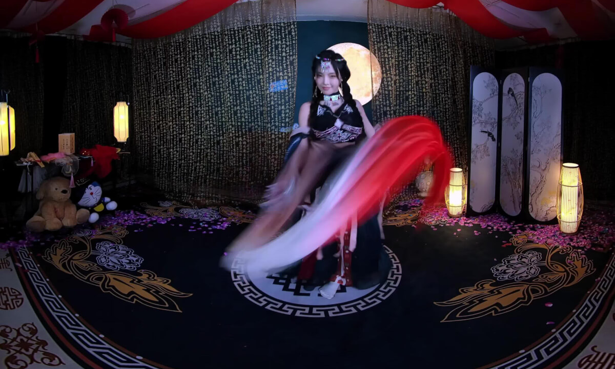 狸妖妖liyaoyao 20251012001 绝世舞姬 3D VR 180 8K cover