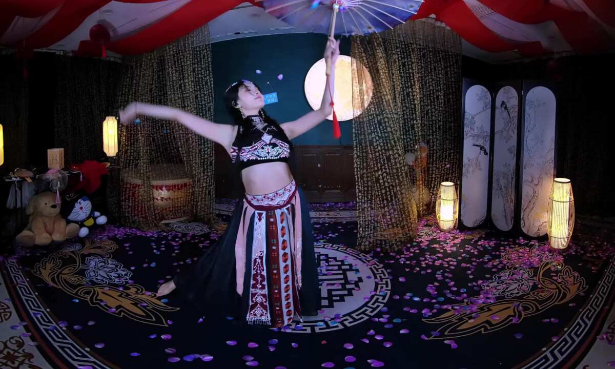 狸妖妖liyaoyao 20251012001 落 3D VR 180 8K cover