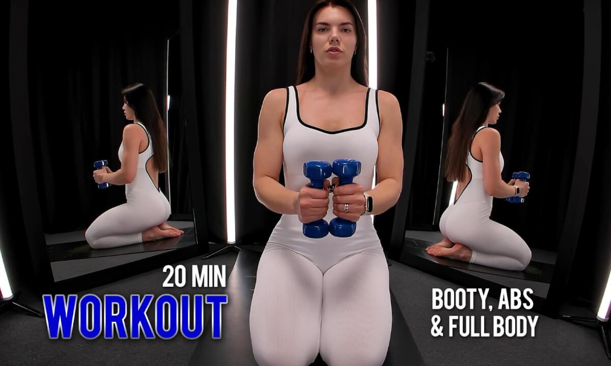 Booty, abs and full body workout with Natalia cover