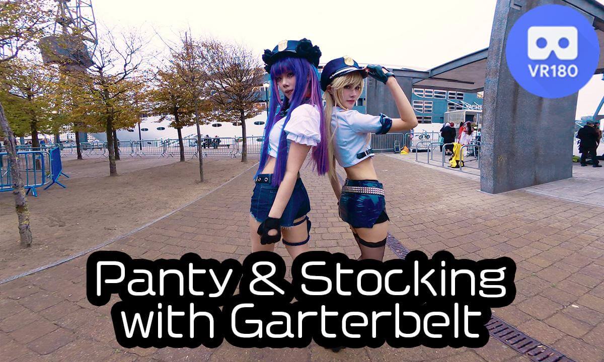Panty & Stocking with Garterbelt Cosplay at MCM London 2025 Oct cover