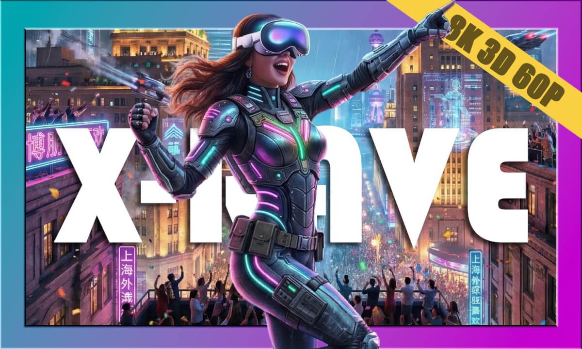 Cyberpunk Reality 2025: Neon Shanghai Rooftop & DJ Vibes cover