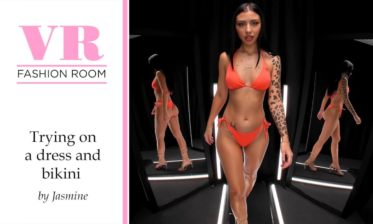 Trying On Dress And Bikini by Jasmine cover