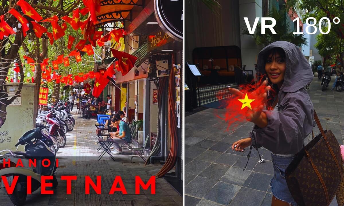 Survive Hanoi’s Traffic in VR 180° 3D Old Quarter • Cathedral • Lake | 8K (CALF) cover