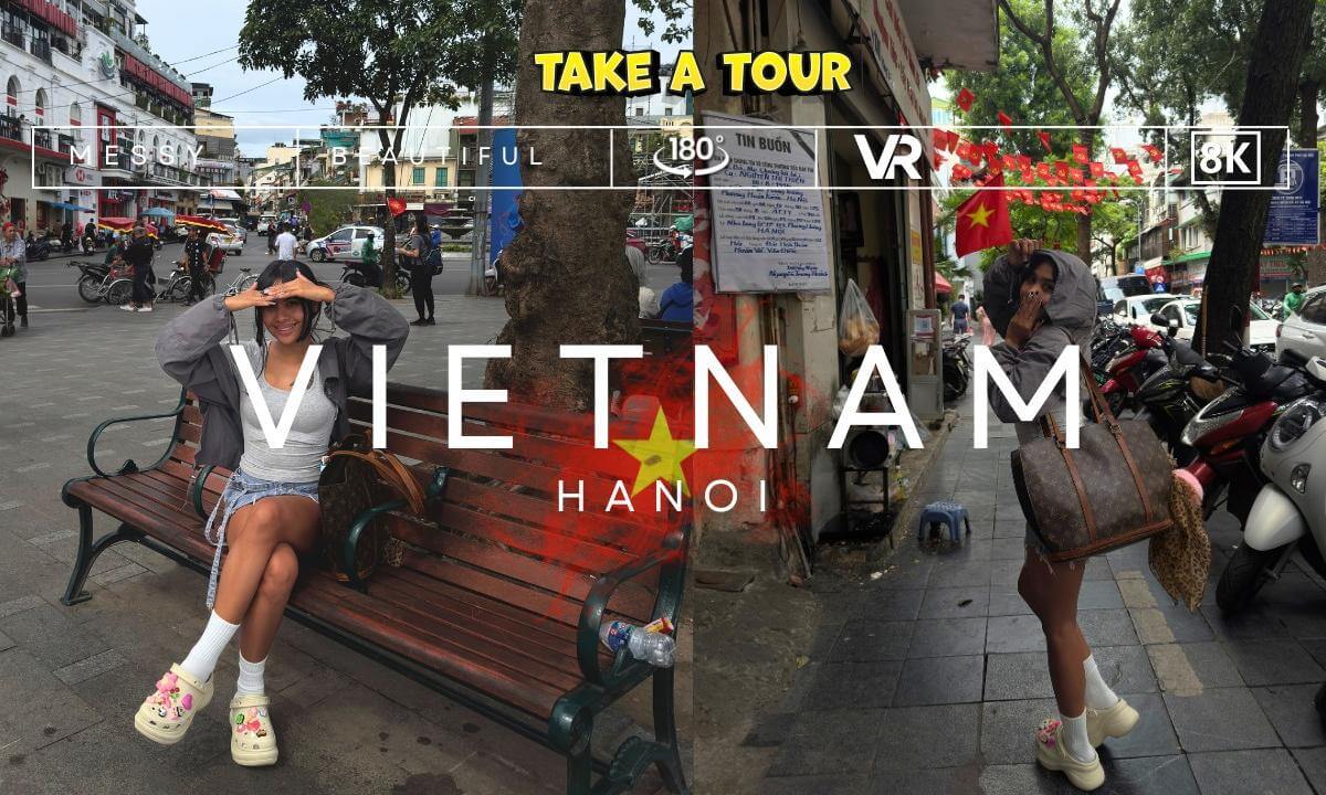 Will You Survive Hanoi’s Traffic? 😱 VR180 8K (CALF Visinse) Old Quarter Chaos Test cover