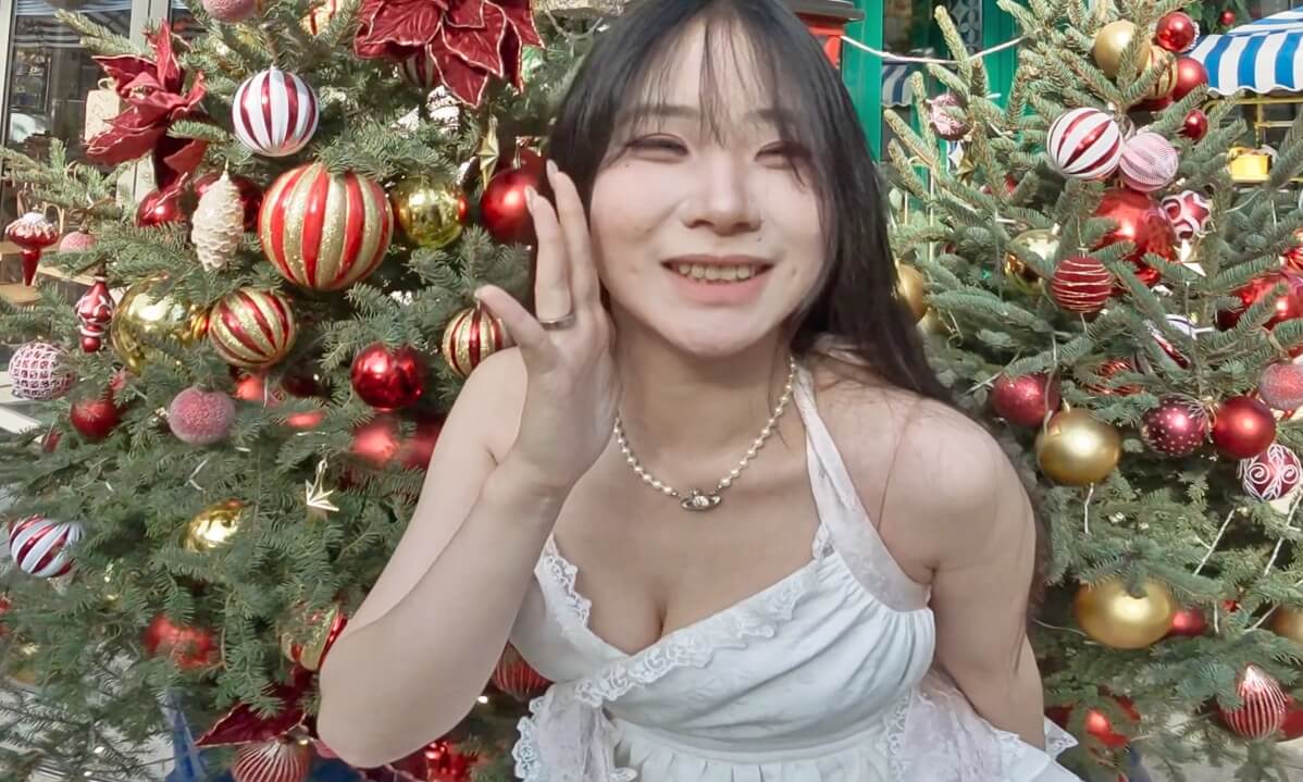 (3d vr180 8k) Could you stay with me through Christmas? cover