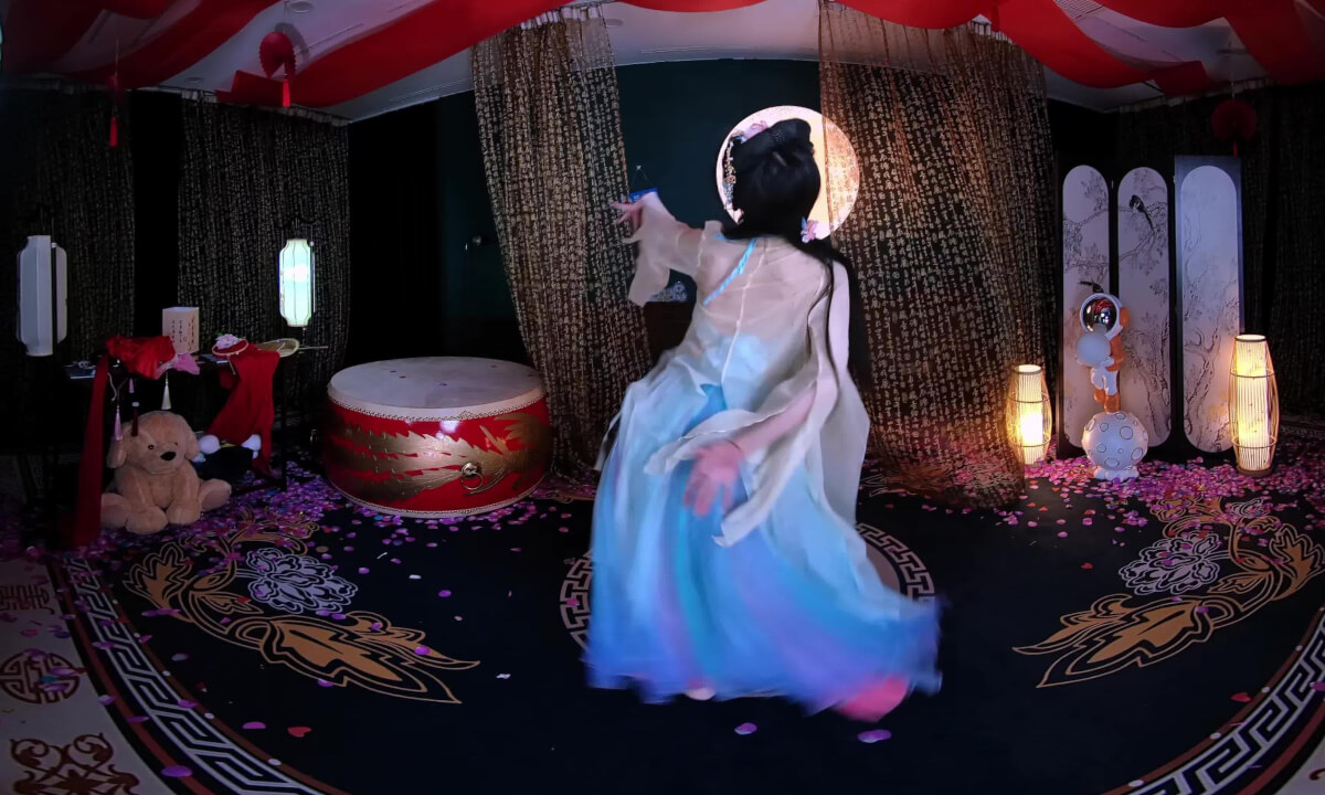 狸妖妖liyaoyao 20251023001 月下 3D VR 180 8K cover