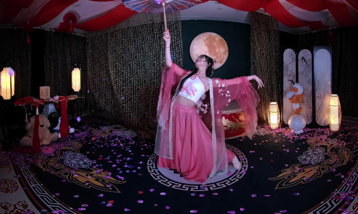 狸妖妖liyaoyao 20251024001 落 3D VR 180 8K cover