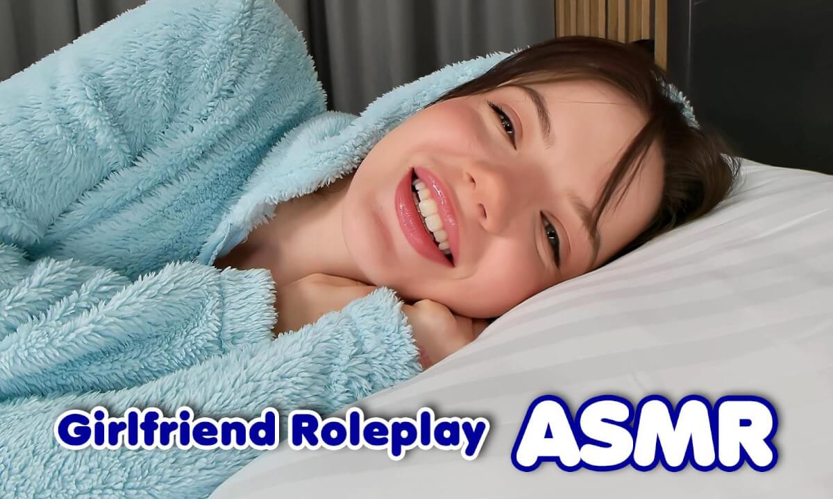 ASMR Girlfriend Roleplay | She Woke Up Early Just to Watch You Sleep… cover